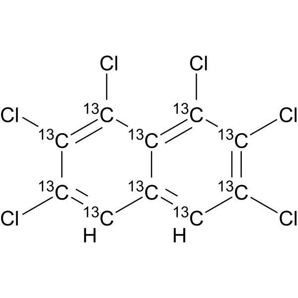 1,2,3,6,7,8-Hexachloronaphthalene-13C10